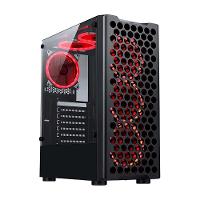 Gabinete Gamer Rise Mode X5 Glass, RGB, Lateral em Vidro Fumê, Sem FANs, Preto - RM-X5-05-FB - 8