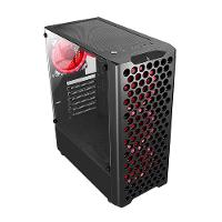 Gabinete Gamer Rise Mode X5 Glass, RGB, Lateral em Vidro Fumê, Sem FANs, Preto - RM-X5-05-FB - 9