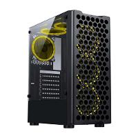 Gabinete Gamer Rise Mode X5 Glass, RGB, Lateral em Vidro Fumê, Sem FANs, Preto - RM-X5-05-FB - 10