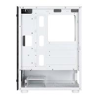 Gabinete Gamer Rise Mode Glass 06X Frost, Mid Tower, ATX, Frontal e Lateral em Vidro Temperado, Sem FANs, Branco - RM-WT-06X-FW - 2