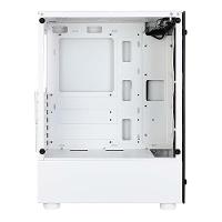 Gabinete Gamer Rise Mode Glass 06X Frost, Mid Tower, ATX, Frontal e Lateral em Vidro Temperado, Sem FANs, Branco - RM-WT-06X-FW - 3