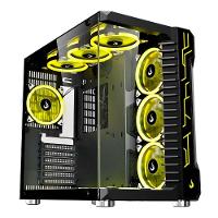 Gabinete Gamer Rise Mode Galaxy Glass, Mid Tower, ATX, Lateral e Frontal em Vidro Temperado, Sem FANs, Preto - RM-GA-GG-FB - 8