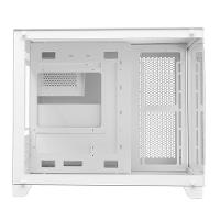 Gabinete Gamer Husky Dome 210, Mini Tower, M-ATX, Lateral e Frontal em Vidro, Sem FANs, Branco - HGN210BR