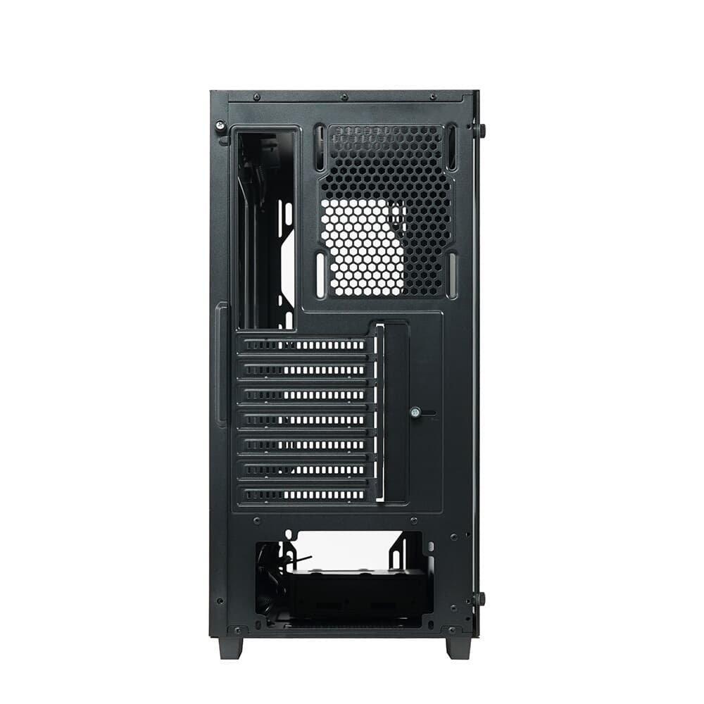 Gabinete Gamer Husky Dome 100, Mid Tower, ATX, Lateral e Frontal em Vidro, Sem FANs, Preto - HGN100PT - 3