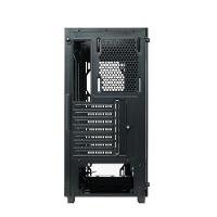 Gabinete Gamer Husky Dome 100, Mid Tower, ATX, Lateral e Frontal em Vidro, Sem FANs, Preto - HGN100PT - 3