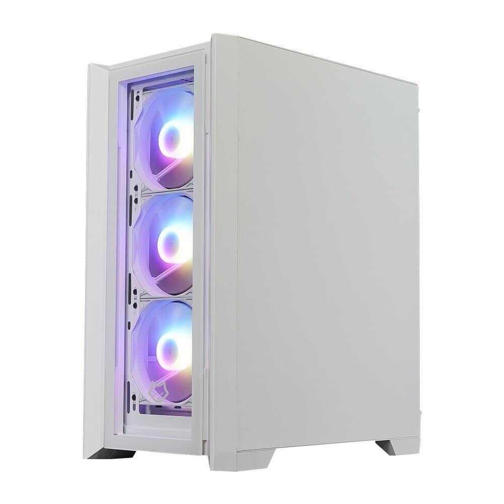 Gabinete Gamer Husky Dome 100, Mid Tower, ATX, Lateral e Frontal em Vidro, Sem FANs, Branco - HGN100BR - 6
