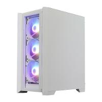 Gabinete Gamer Husky Dome 100, Mid Tower, ATX, Lateral e Frontal em Vidro, Sem FANs, Branco - HGN100BR - 6