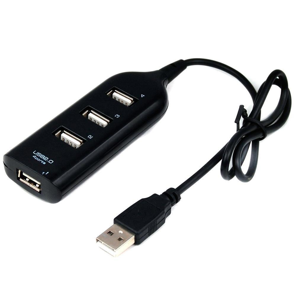 HUB USB 2.0 MD9, 4 Portas, Preto - 7437 - 1