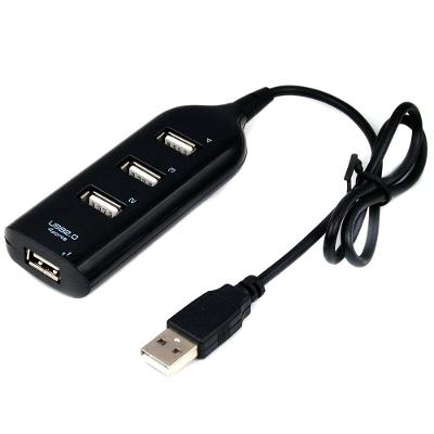 HUB USB 2.0 MD9, 4 Portas, Preto - 7437