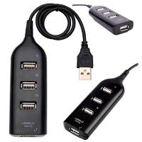 HUB USB 2.0 MD9, 4 Portas, Preto - 7437 - 2