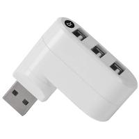 HUB USB 2.0 Bright, 3 Portas, Branco - 335 - 2