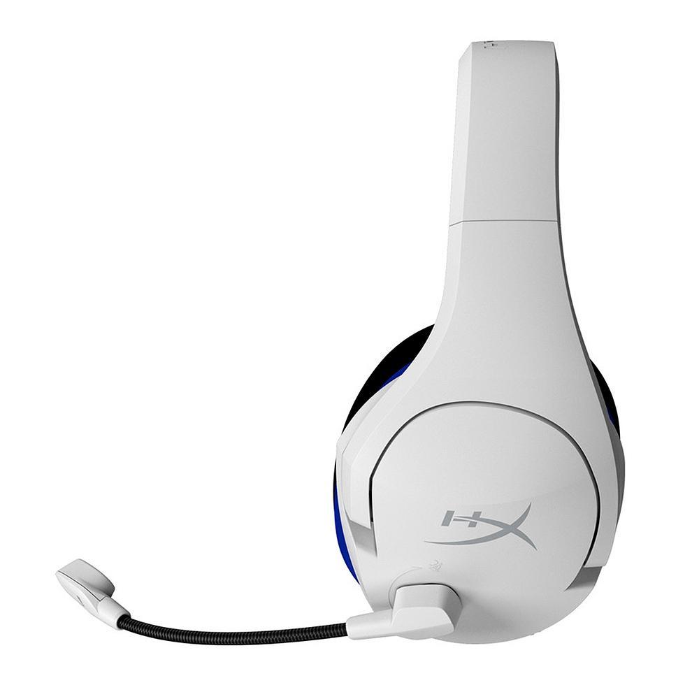 Headset Sem Fio Gamer HyperX Cloud Stinger Core, Drivers 40mm, PS5 PS4 e PC, Branco e Azul - 4P5J1AA - 7