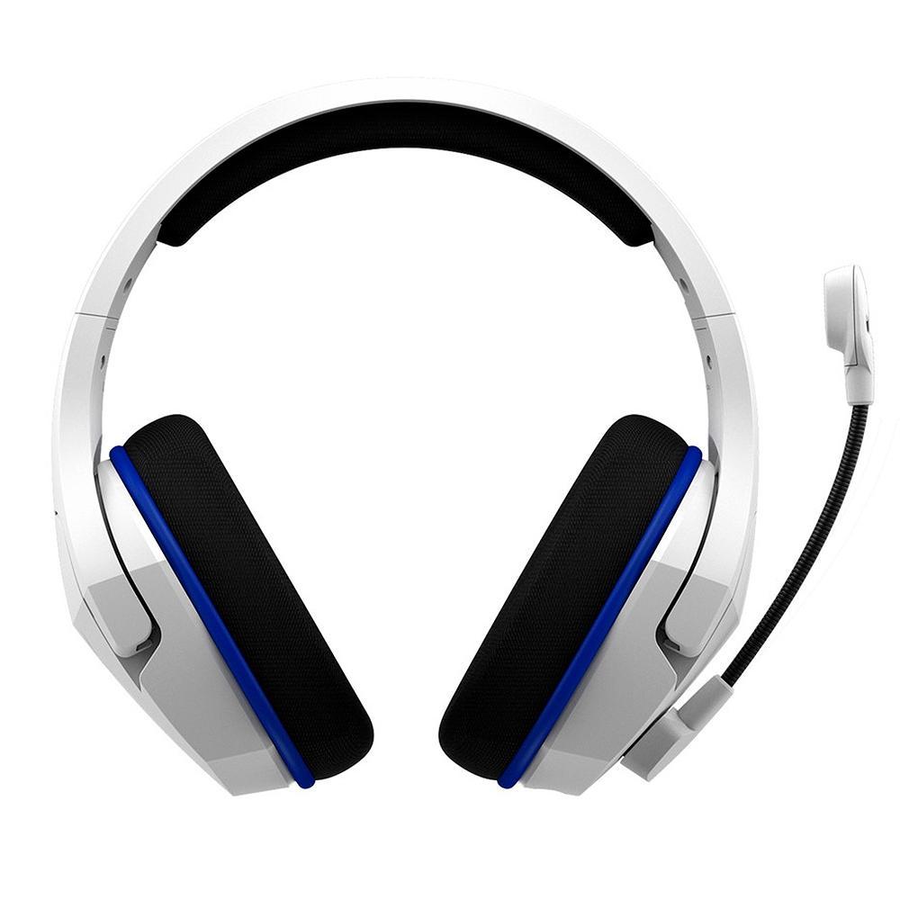 Headset Sem Fio Gamer HyperX Cloud Stinger Core, Drivers 40mm, PS5 PS4 e PC, Branco e Azul - 4P5J1AA - 10