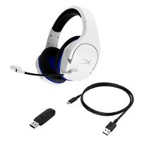 Headset Sem Fio Gamer HyperX Cloud Stinger Core, Drivers 40mm, PS5 PS4 e PC, Branco e Azul - 4P5J1AA - 3