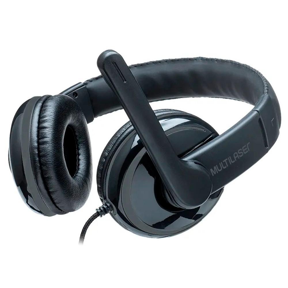 Headset Multi Pro, P2, Preto/Cinza, com Adaptador P3 - PH316 - 2