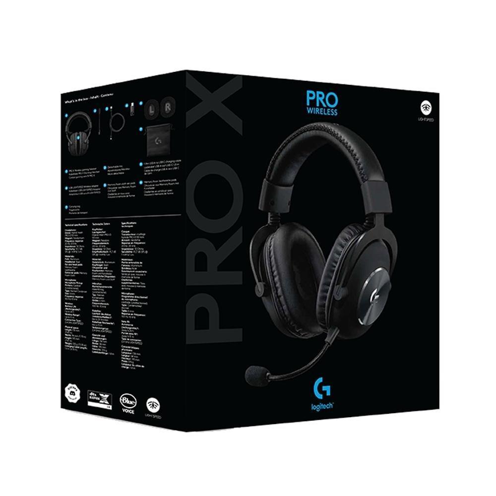 Headset Gamer Sem Fio Logitech G PRO X Wireless LIGHTSPEED 7.1 Dolby Surround, Blue VOICE, Drivers PRO-G 50 mm - 981-000906 - 2