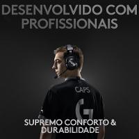 Headset Gamer Sem Fio Logitech G PRO X Wireless LIGHTSPEED 7.1 Dolby Surround, Blue VOICE, Drivers PRO-G 50 mm - 981-000906 - 10