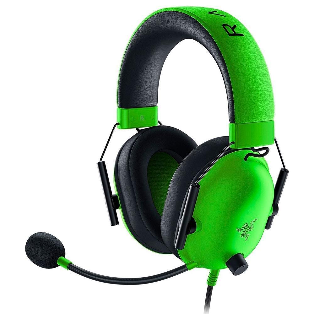 Headset Gamer Razer BlackShark V2 X, Drivers 50mm, Surround 7.1, 3.5 mm, Verde - RZ04-03240600-R3U1 - 1