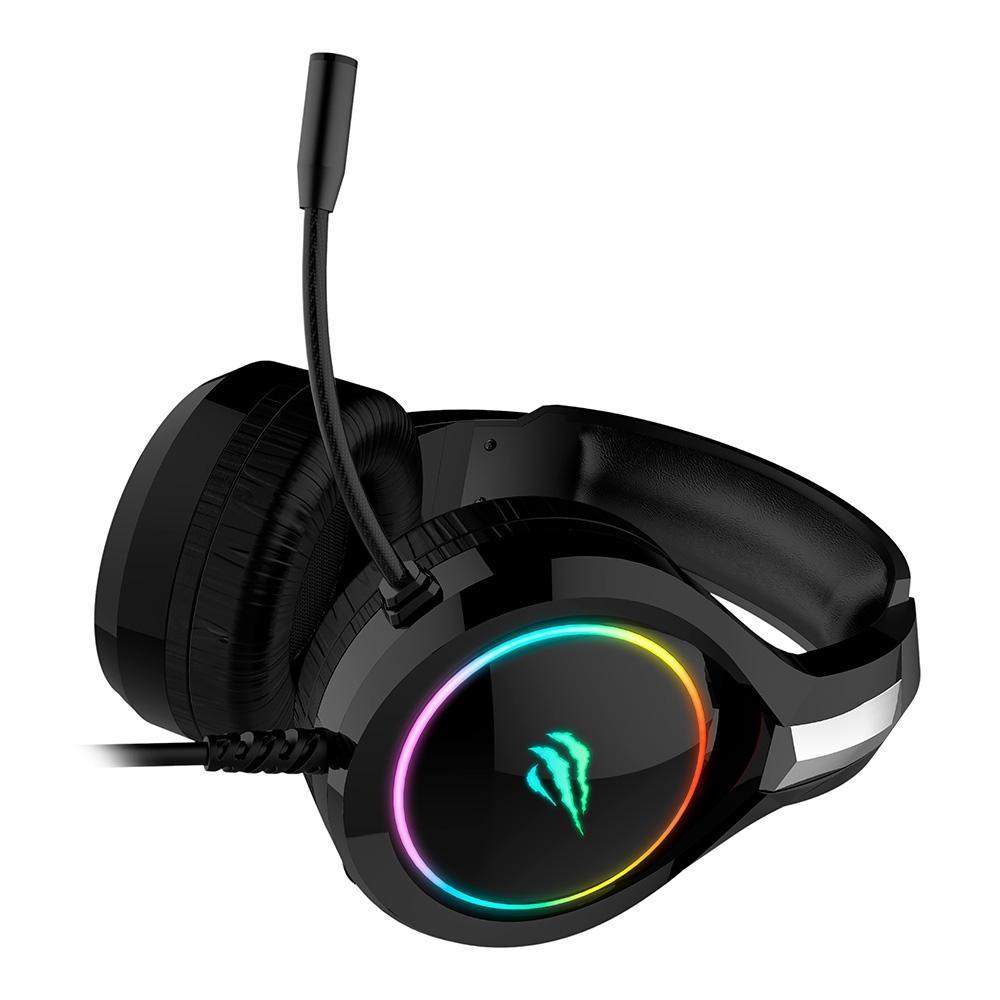 Headset Gamer Havit H2232D, RGB, Drivers 50mm - H2232D  - 3