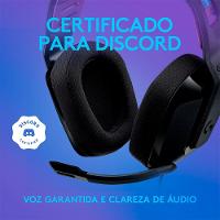 Headset Gamer Logitech G335, 3.5mm para PC/PlayStation/Xbox/Switch/Mobile, Driver 40mm, Arco Ajustável, Preto - 981-000977 - 7