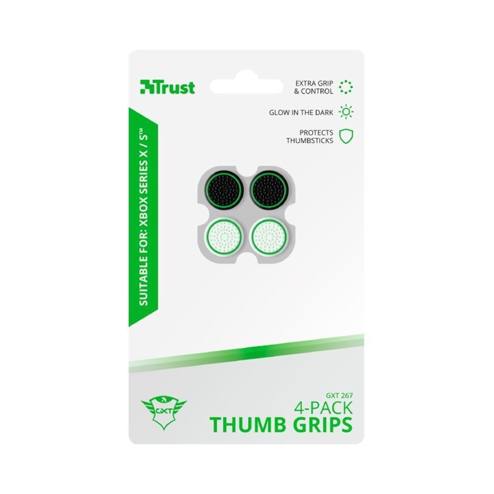 Grip de Silicone GXTrust 267 Xbox Series X/S, Antiderrapante, 4 Peças 2 Cores, Preto/Branco - 24174 - 3