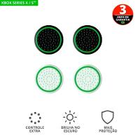 Grip de Silicone GXTrust 267 Xbox Series X/S, Antiderrapante, 4 Peças 2 Cores, Preto/Branco - 24174 - 2