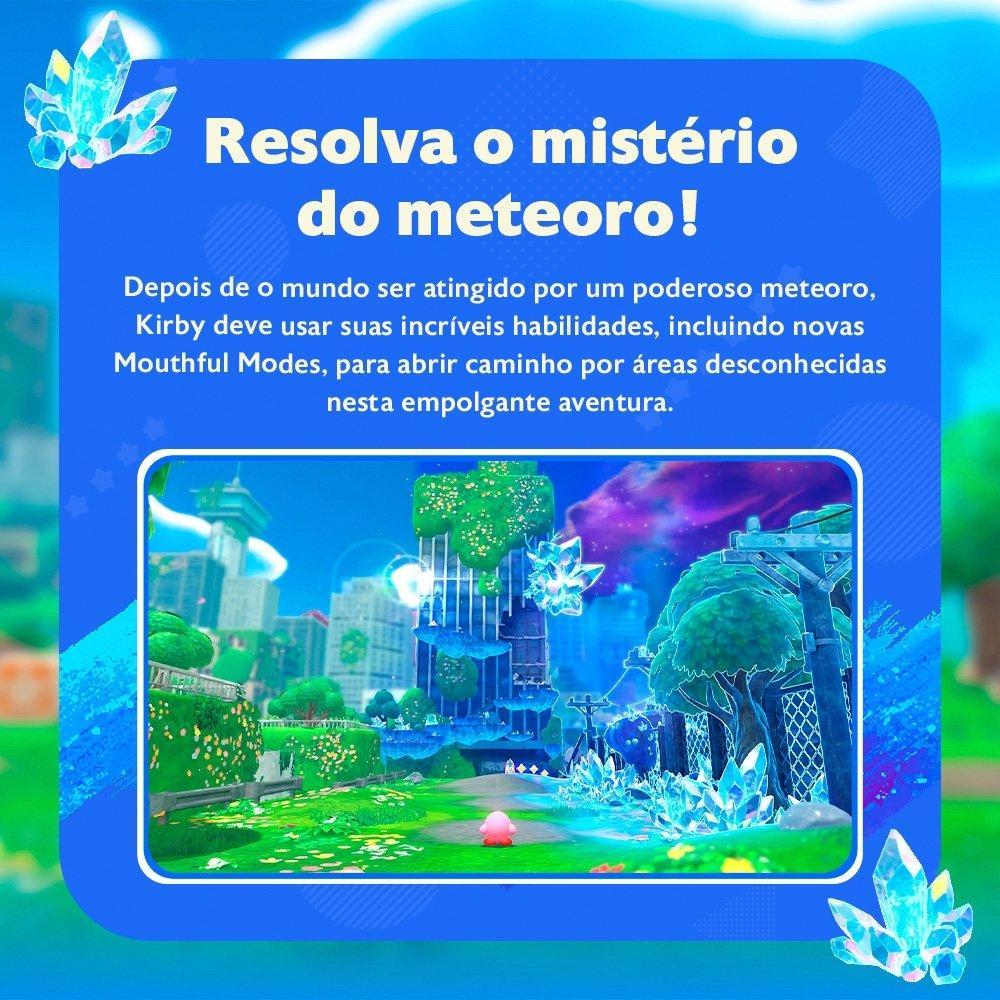 Jogo Kirby and the Forgotten Land + Star-Crossed World, Para Nintendo Switch 2 - NBSPARZGB - 2