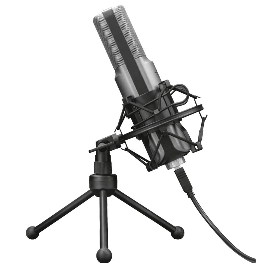 Microfone Gamer Trust GXT 242 Lance Streaming, Podcast, USB - 22614 - 6