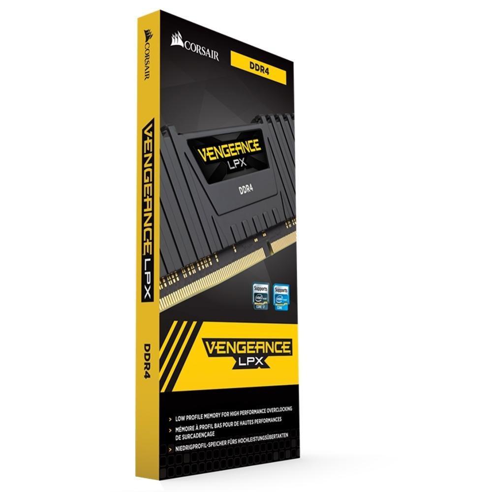 Memória RAM Corsair Vengeance LPX, 8GB, 3000MHz, DDR4, CL16 - CMK8GX4M1D3000C16 - 3