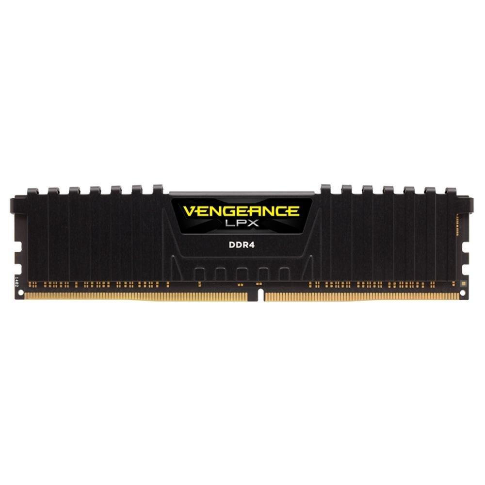 Memória RAM Corsair Vengeance LPX, 16GB (2x8GB), 3200MHz, DDR4, CL16, Black - CMK16GX4M2E3200C16 - 2