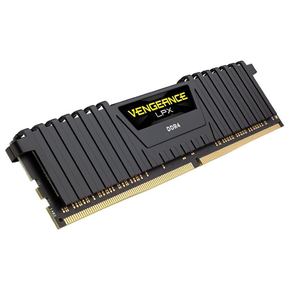 Memória RAM Corsair Vengeance LPX, 16GB (2x8GB), 3200MHz, DDR4, CL16, Black - CMK16GX4M2E3200C16 - 4