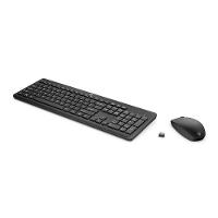 Kit Teclado e Mouse HP Sem Fio, 1.600 DPI, Wireless, 3 Botões, ABNT, USB, Preto - 18H24AA#AC4 - 2