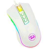Kit Gamer Redragon Teclado Mecânico Kumara, RGB, Switch Outemu Blue, PT, Branco + Mouse Cobra M711, Chroma, 10000DPI, Branco - S118W - 7