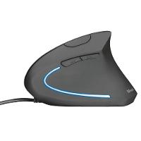 Mouse Trust Vertical Ergonômico Verto, LED Azul, 6 Botões - 22885 - 7