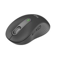 Mouse Sem Fio Logitech Signature M650, 2000 DPI, Compacto, 5 Botões, Silencioso, Bluetooth, USB, Grafite - 910-006250 - 1
