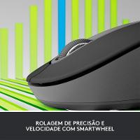 Mouse Sem Fio Logitech Signature M650, 2000 DPI, Compacto, 5 Botões, Silencioso, Bluetooth, USB, Grafite - 910-006250 - 10
