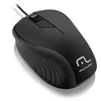 Mouse Multi USB Emborrachado Preto - MO222 - 1