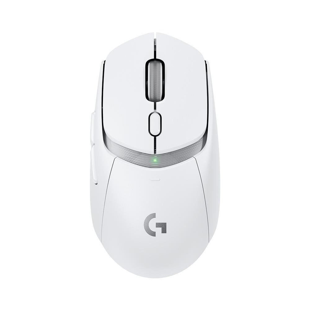 Mouse Gamer sem fio Logitech G309 LIGHTSPEED com Switches LIGHTFORCE, Sensor HERO 25K, 6 botões programáveis, Branco - 910-007206 - 1