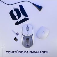 Mouse Gamer sem fio Logitech G309 LIGHTSPEED com Switches LIGHTFORCE, Sensor HERO 25K, 6 botões programáveis, Branco - 910-007206 - 2