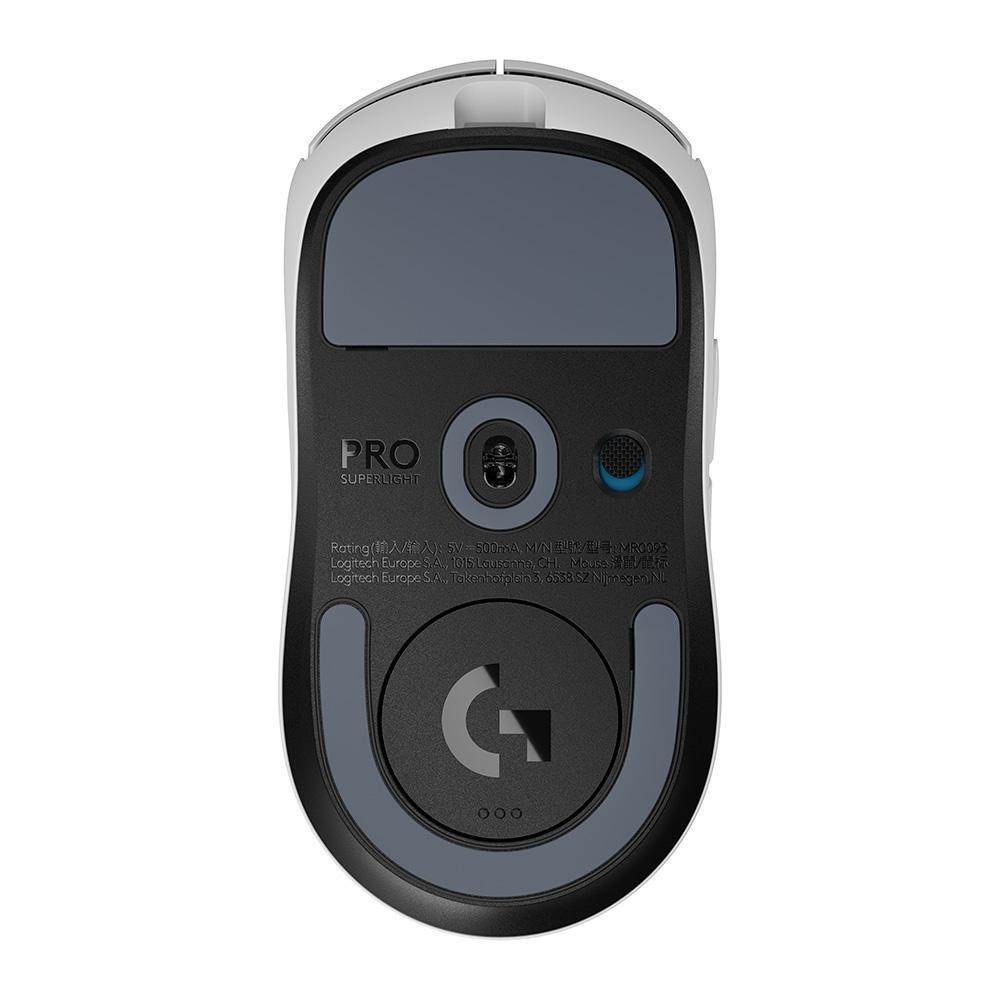 Mouse Gamer Sem Fio Logitech G Pro X Superlight 2 com Lightspeed, 32000 DPI, Sensor Hero 2, com Bateria Recarregável, Branco - 910-006637 - 3