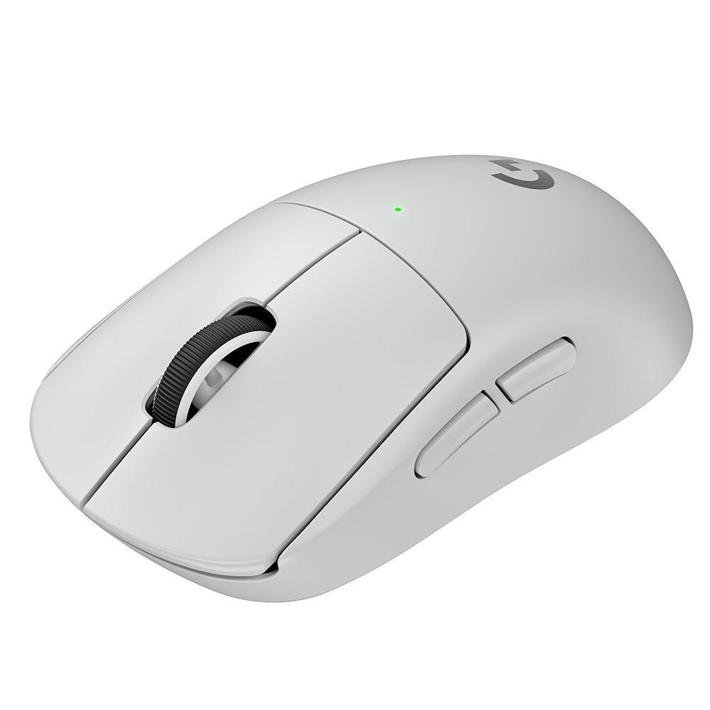 Mouse Gamer Sem Fio Logitech G Pro X Superlight 2 com Lightspeed, 32000 DPI, Sensor Hero 2, com Bateria Recarregável, Branco - 910-006637 - 9