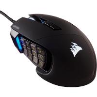 Mouse Gamer Corsair Scimitar Elite, RGB, 17 Botões, 18000DPI, Preto - CH-9304211-NA - 1