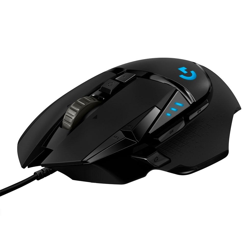 Mouse Gamer Logitech G502 HERO com RGB LIGHTSYNC, Ajustes de Peso, 11 Botões Programáveis, Sensor HERO 25K - 910-005550 - 6