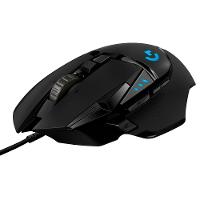 Mouse Gamer Logitech G502 HERO com RGB LIGHTSYNC, Ajustes de Peso, 11 Botões Programáveis, Sensor HERO 25K - 910-005550 - 1