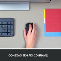Mouse sem fio Logitech M170 com Design Ambidestro Compacto, Conexão USB e Pilha Inclusa, Preto - 910-004940 - 9