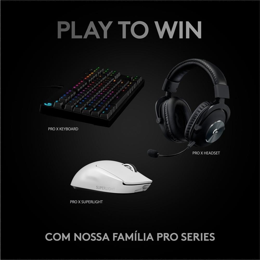 Mouse Sem Fio Gamer Logitech G PRO X Superlight, Lightspeed, 25000 DPI, 5 Botões, Branco - 910-005941 - 5