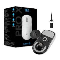 Mouse Sem Fio Gamer Logitech G PRO X Superlight, Lightspeed, 25000 DPI, 5 Botões, Branco - 910-005941