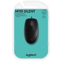 Mouse com fio USB Logitech M110 com Clique Silencioso, Design Ambidestro e Facilidade Plug and Play, Preto - 910-006756 - 5