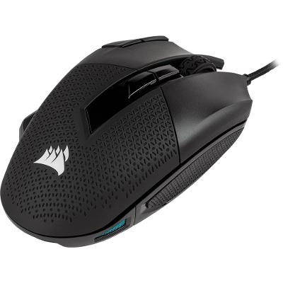 Mouse Gamer Corsair NightSword, RGB, 8 Botões, 18000DPI, Preto - CH-9306011-NA
