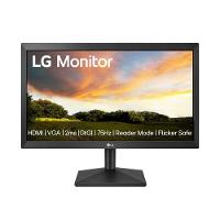Monitor LG 19,5", HD, 75Hz, 2ms, VA, HDMI e VGA, Ajuste de Inclinação, Preto - 20MK400H-B - 1